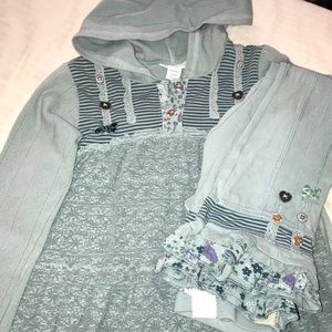 Naartjie Kids Dress & Flared Legging Set Size 5